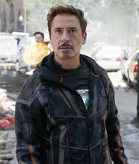 tony stark iron man jacket